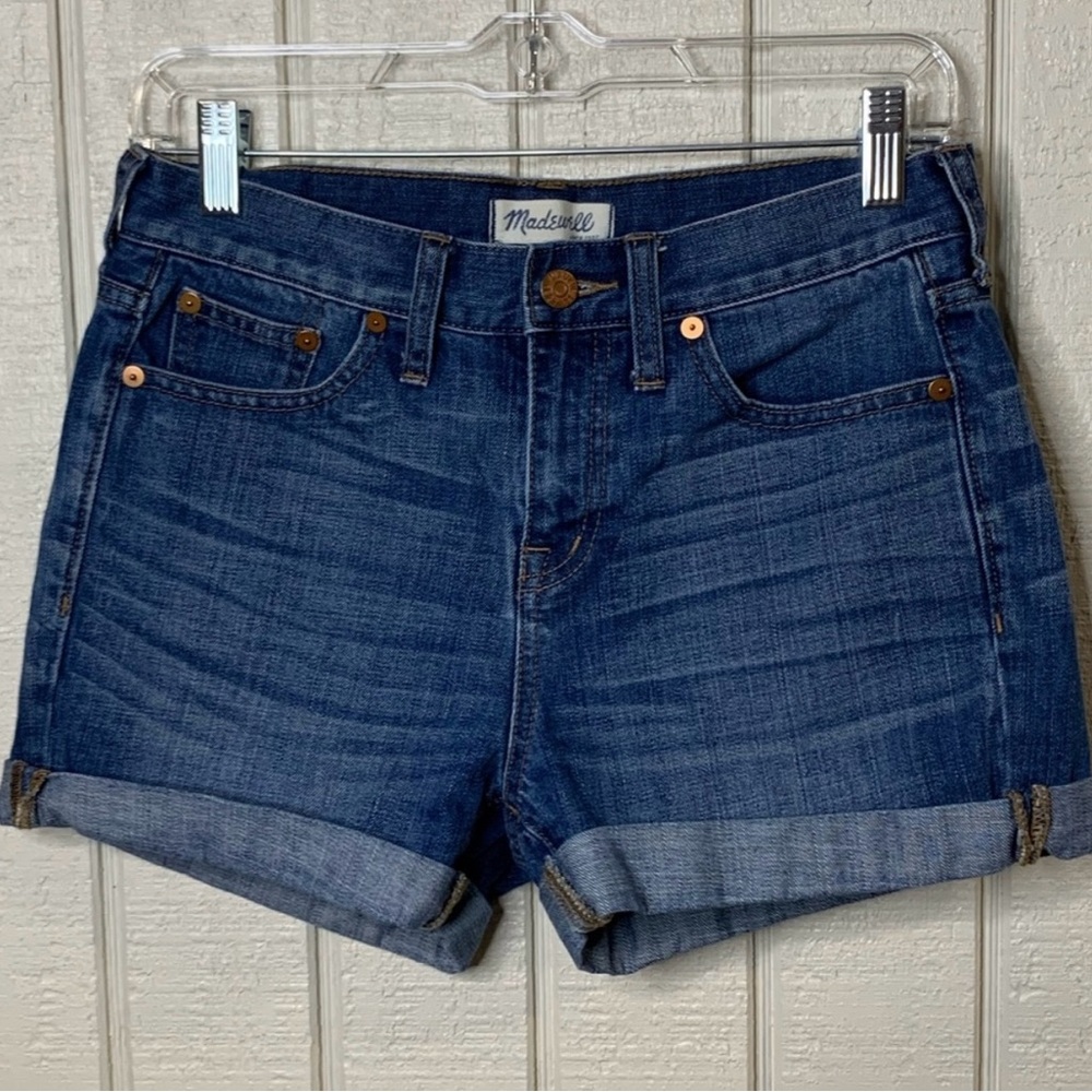 Madewell Dark Blue Jean Shorts